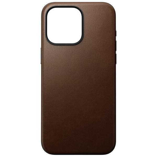 Nomad Modern Leather Case - iPhone 15 Pro Max, Brown