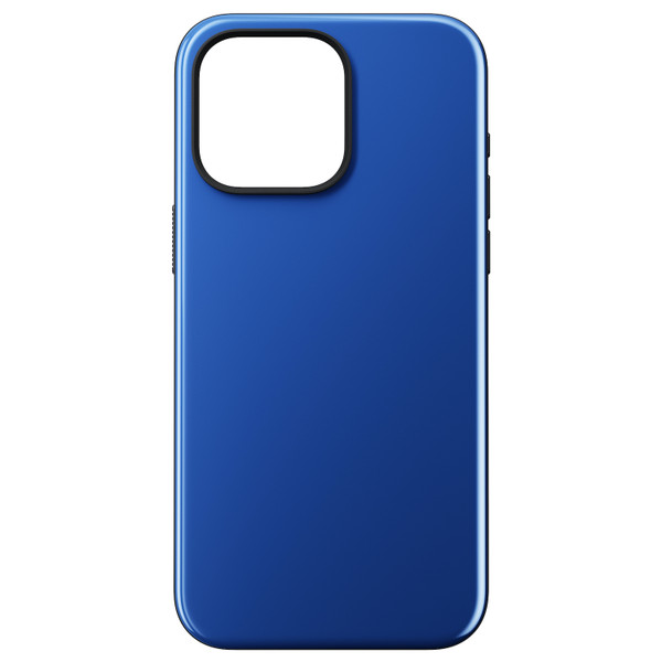 Nomad Sport Case - drop protection case with gloss finish - iPhone 15 Pro Max, Super Blue