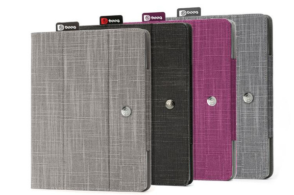 Booq Fibre Folio case with auto sleep function - iPad 3 / new iPad,  iPad 2