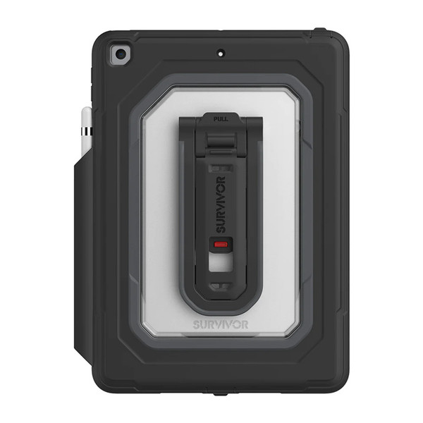 Griffin Survivor All-Terrain Rugged Protection Case - iPad 10.2 (7/8/9th Generation) Black/Clear