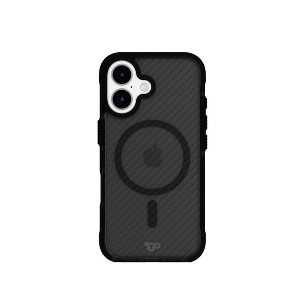 Tech21 EvoArmor Protection Case – MagSafe Compatible - iPhone 16 - Black