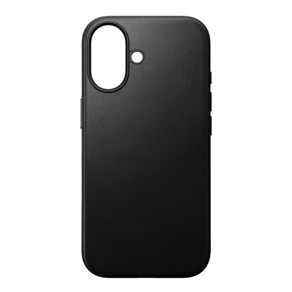 Nomad Modern Leather Case - iPhone 17, Black