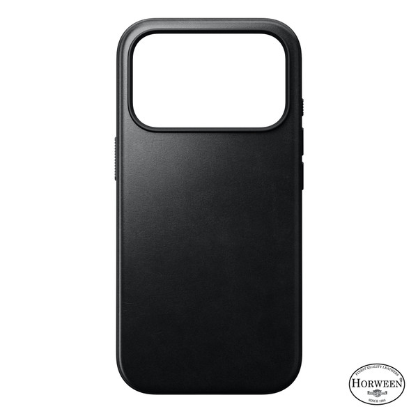 Nomad Modern Horween Leather Case - iPhone 17 Pro, Black