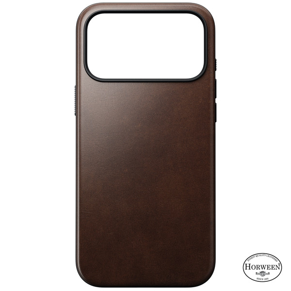 Nomad Modern Horween Leather Case - iPhone 17 Pro Max, Brown