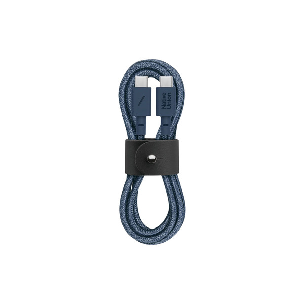Native Union - Belt Cable - USB-C to USB-C - 1.2 metre - Navy
