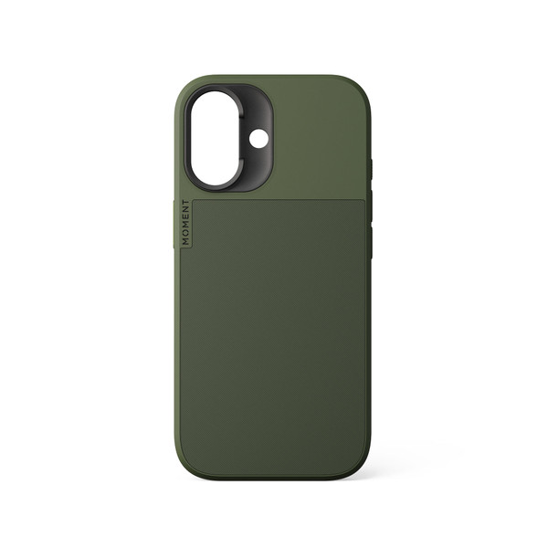 Moment Case with MagSafe – T-Series drop in lens mount - iPhone 17 - Olive