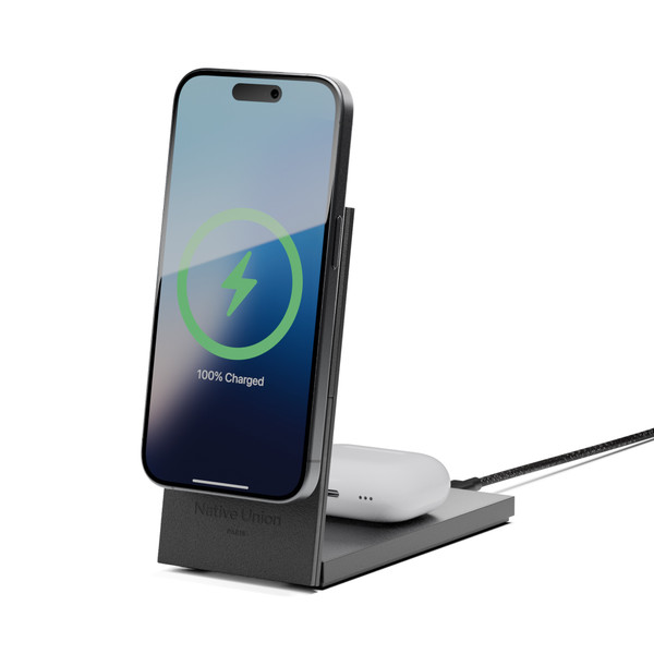 Native Union - Rise 2-in-1 Magnetic Wireless Charger - Black