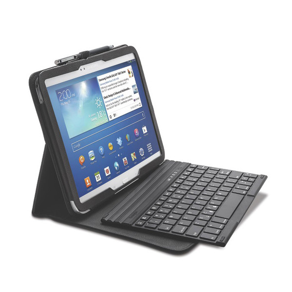 Kensington KeyFolio Pro - Folio Case with Bluetooth Keyboard - Samsung Galaxy Tab 3 10.1