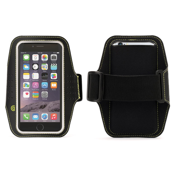 Griffin Trainer - adjustable sport armband with neoprene sleeve - iPhone 6/6s/7/8, Black