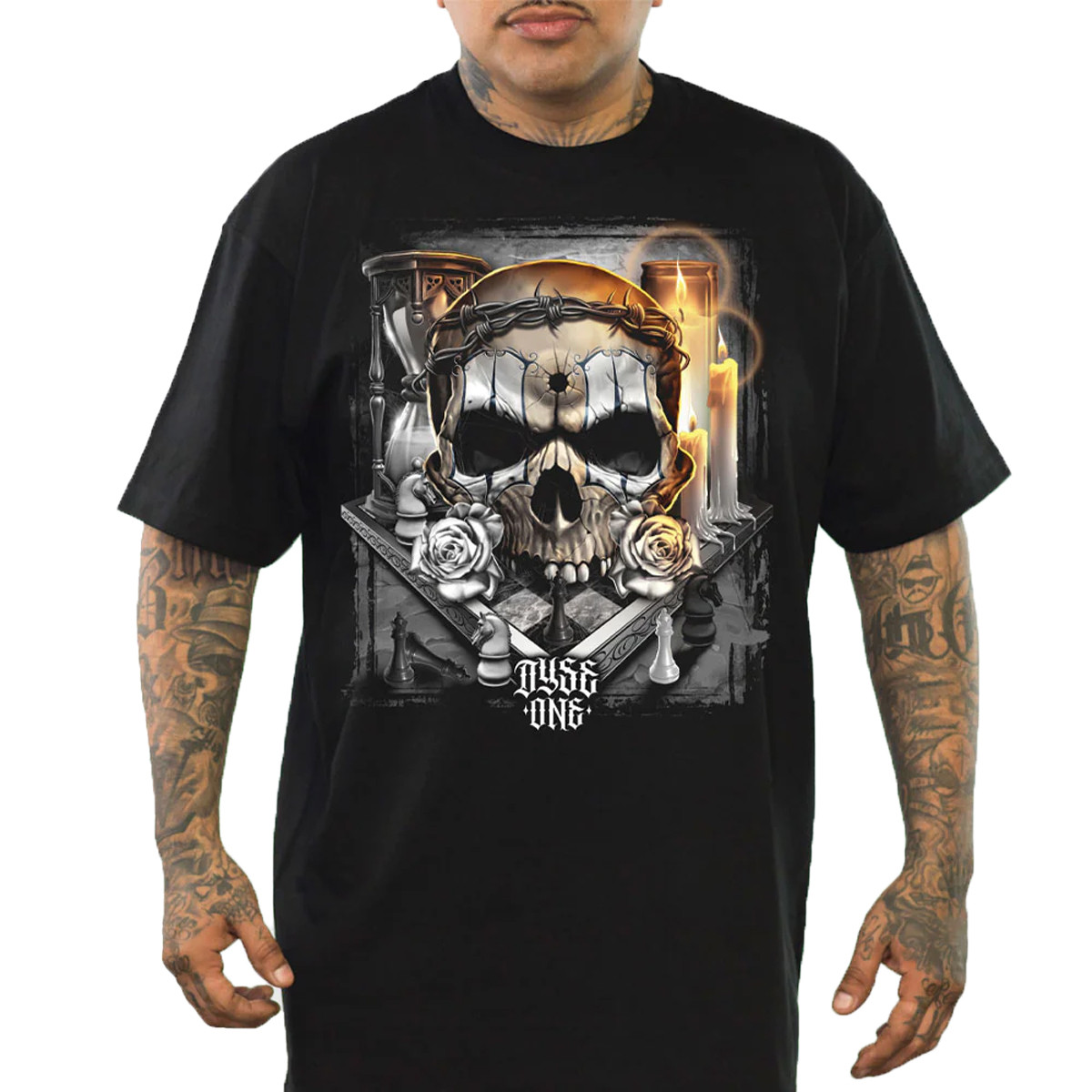 DYSE ONE Tシャツ【L】ウエストコースト チカーノ ギャングスタ 黒 DYSE ONE TシャツLウエストコースト チカーノ ギャングスタ 黒