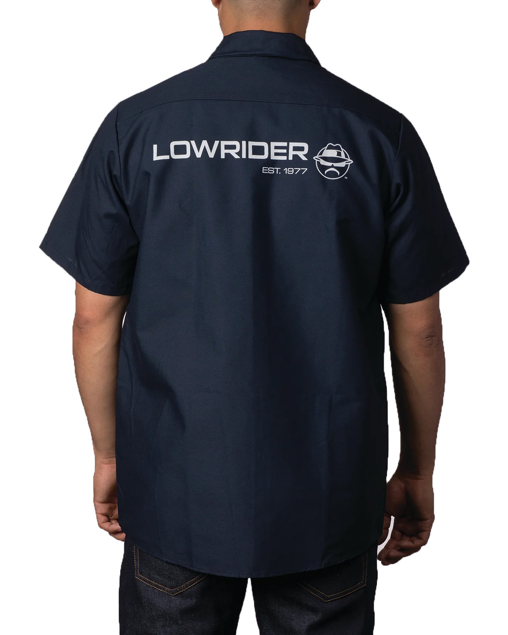 Lowrider Red Cap S/S Work Shirt | West Coast Republic Lowrider Red Cap S/S Work Shirt | West Coast Republic