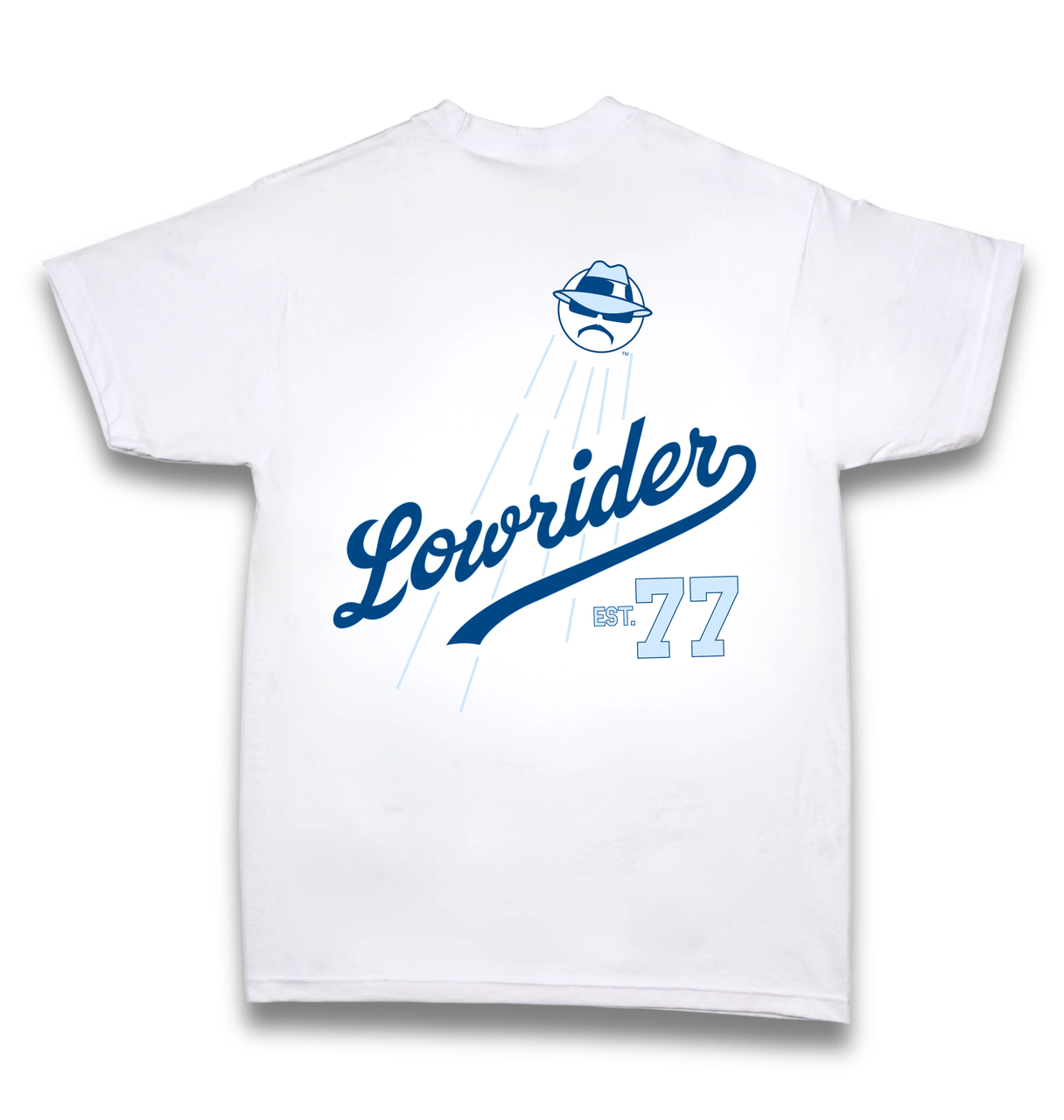 Lowrider Flyball White T-Shirt | Los Angeles Streetwear Fashion