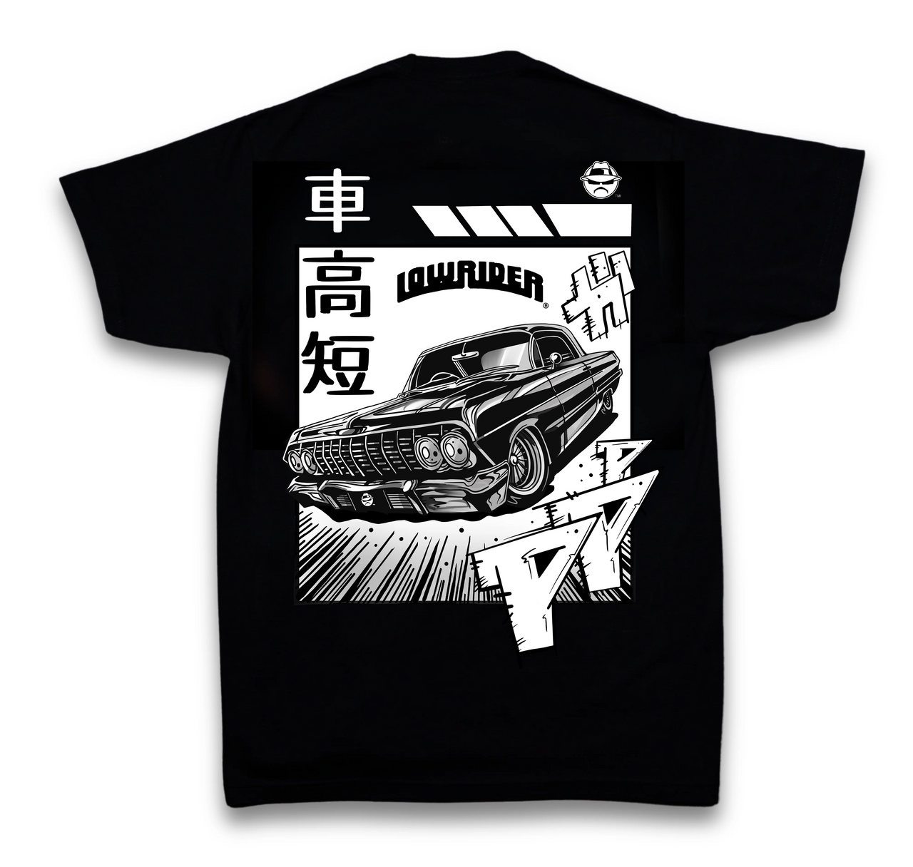 Manga T-Shirt in black by Lowrider Clothing | Official Lowrider