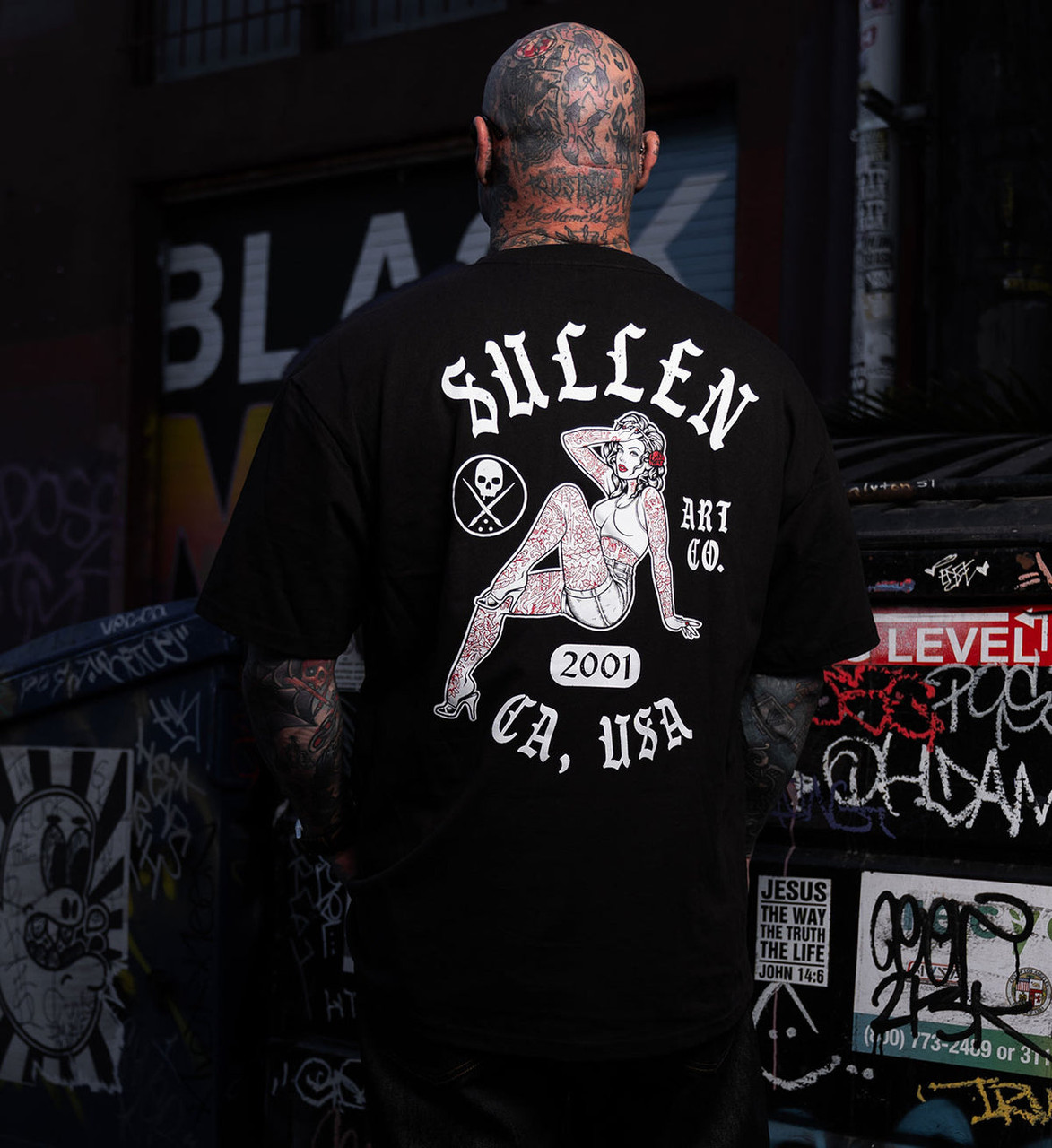 Sullen Clothing Cali Pin Up Standard T-Shirt | West Coast Republic