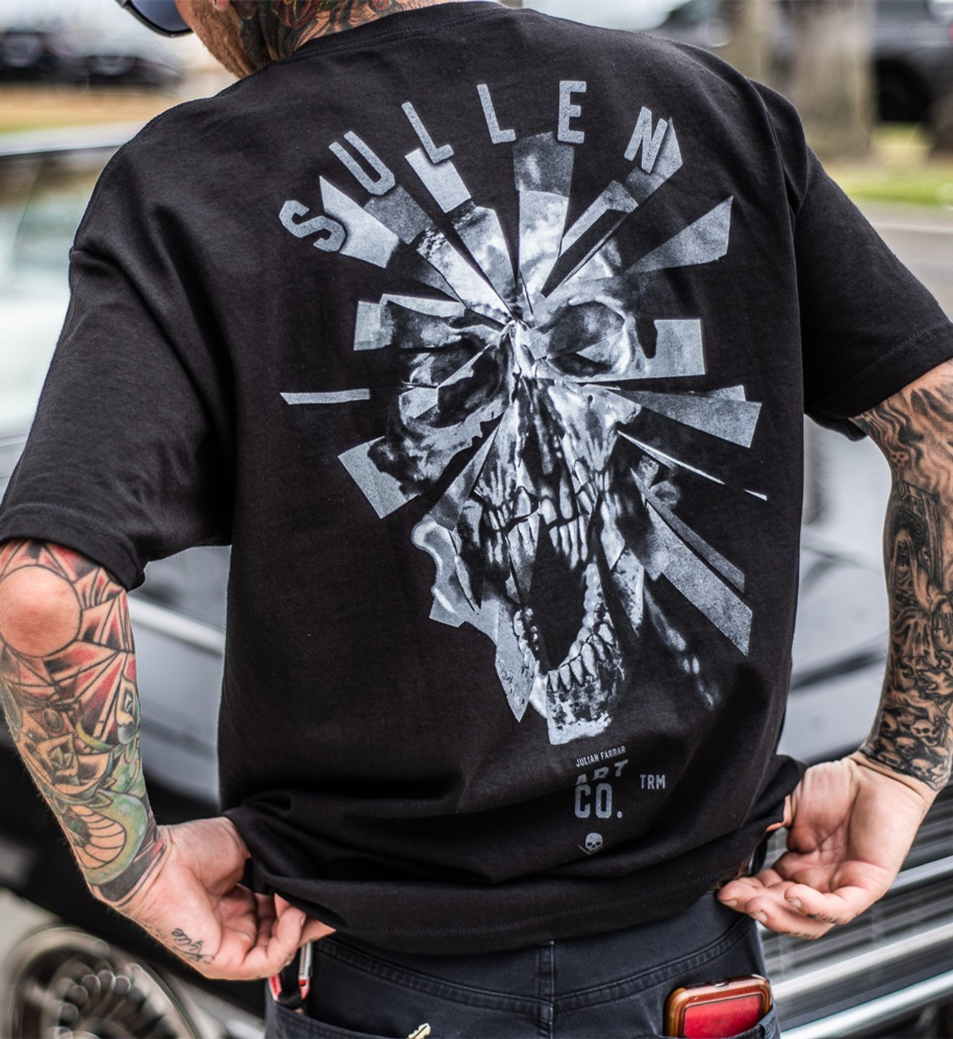 Sullen Shattered Men's Standard T-Shirt | West Coast Republic