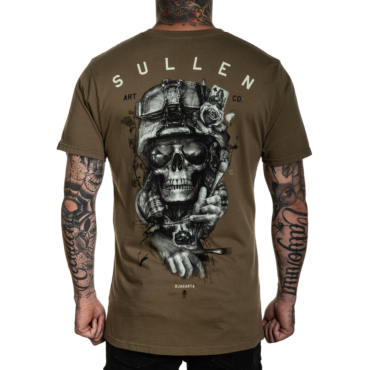 Sullen Blaq Water T-Shirt | West Coast 