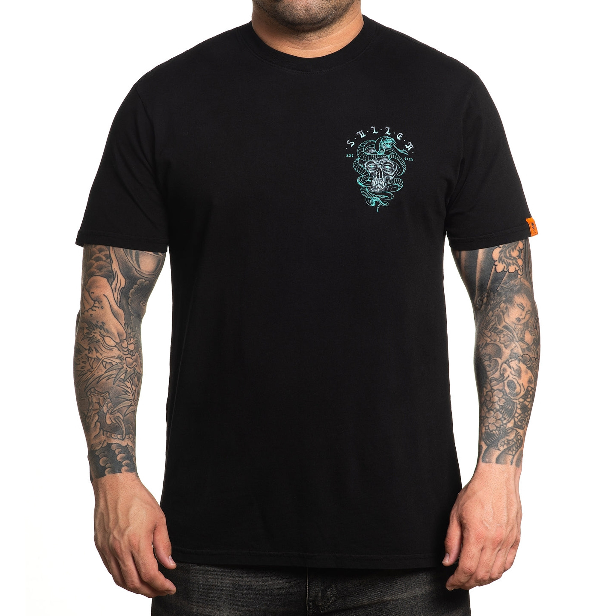 Sullen Neon Snake Premium T-Shirt | West Coast Republic