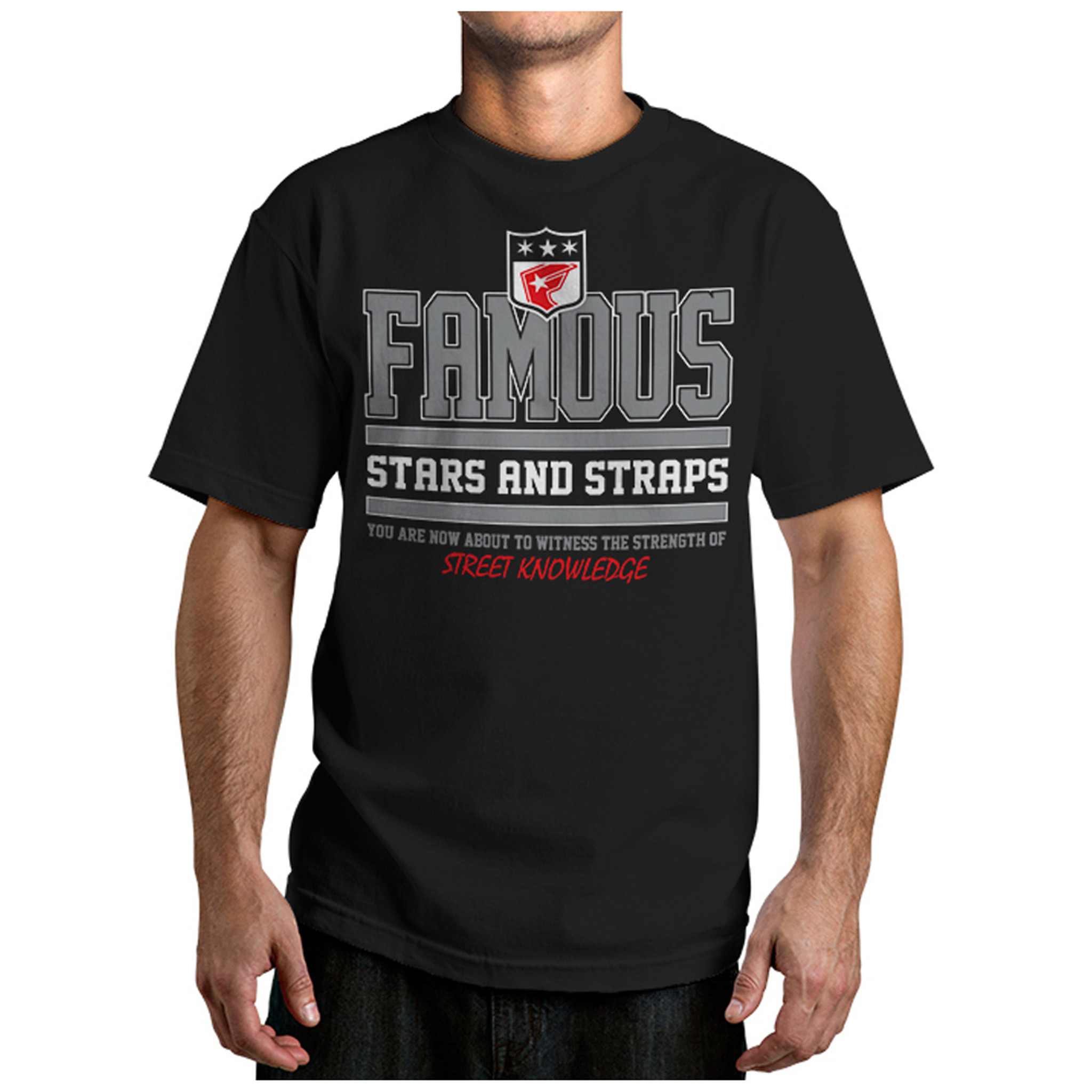 Famous Stars And Straps Street Knowledge T Shirt West Coast Republic