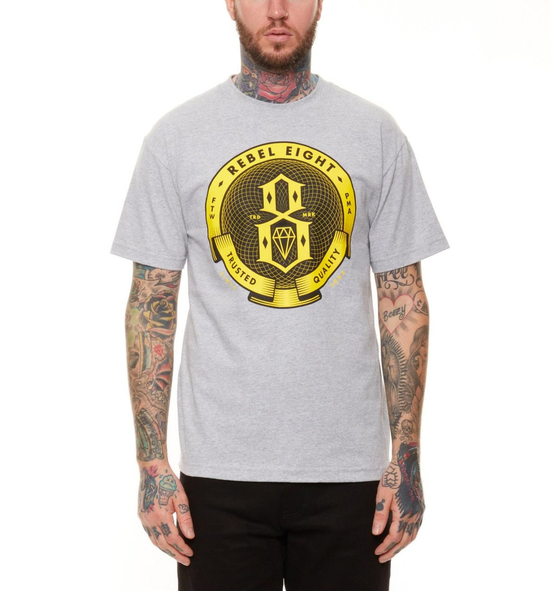 Rebel8 Guilloche T-Shirt