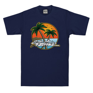 Streetwise Palmas T-Shirt Navy