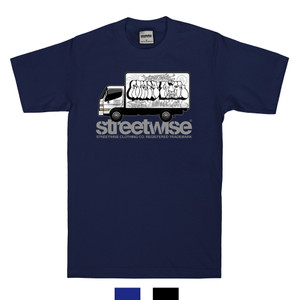 Streetwise Work Truck T-Shirt navy