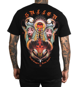 Sullen Fede Gas Premium (Fitted) T-Shirt in Jet Black Sullen Fede Gas Premium (Fitted) T-Shirt in Jet Black