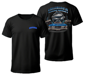 Lowrider Stack Blue T-Shir