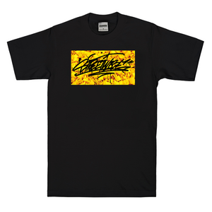 Streetwise Yellow Tips T-Shirt Black Streetwise Yellow Tips T-Shirt Black