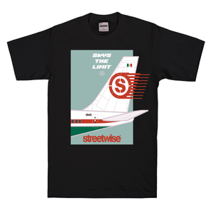 Streetwise Aero T-Shirt Black front view
