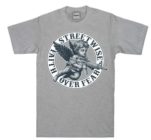 Streetwise Clothing Gunners T-Shirt - Faith over Fear Angel