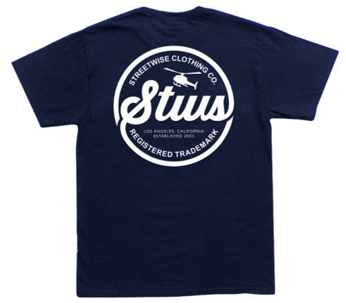 Streetwise Runnin' Circles T-Shirt (Navy)