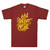 Streetwise Flaks Street Tag T-Shirt Burgundy