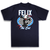 Felix the Cat Checker T-Shirt back view