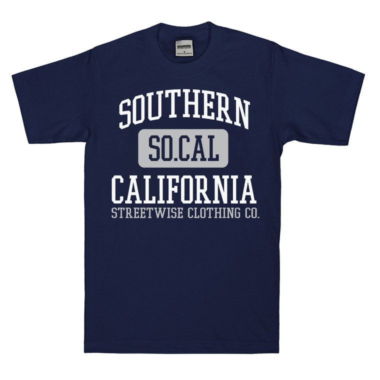 Streetwise Southern Cali T-Shirt in navy