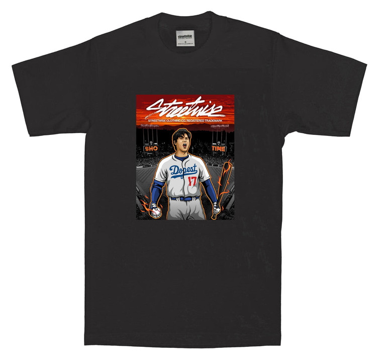 Streetwise Sho Time T-Shirt in black