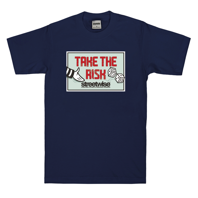 Streetwise Takers T-Shirt in Navy