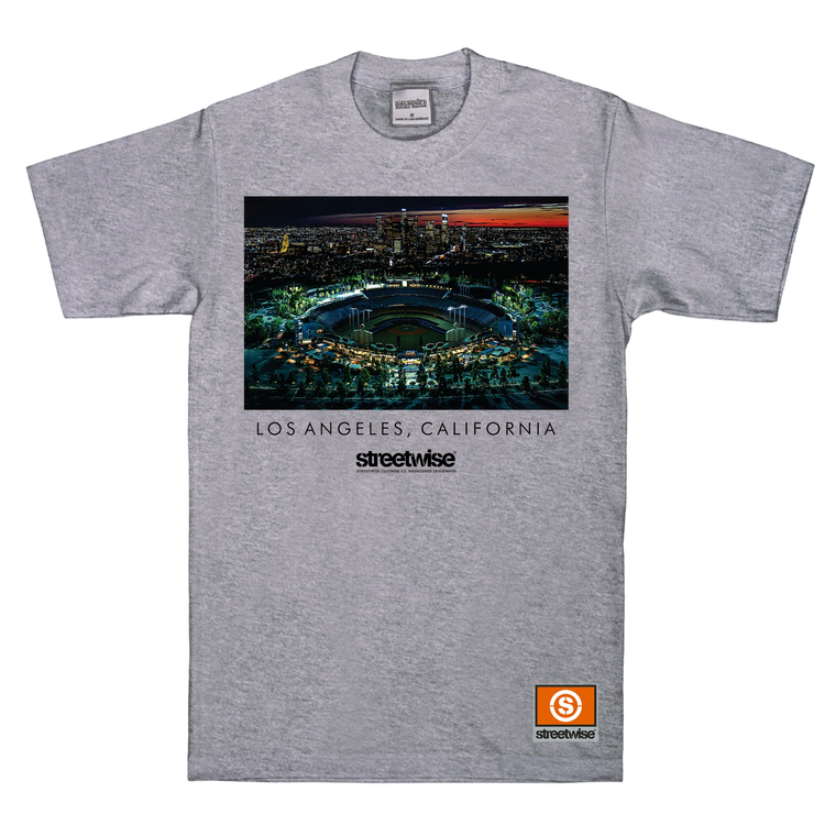 Streetwise Clothing City Lights T-Shirt in grey
