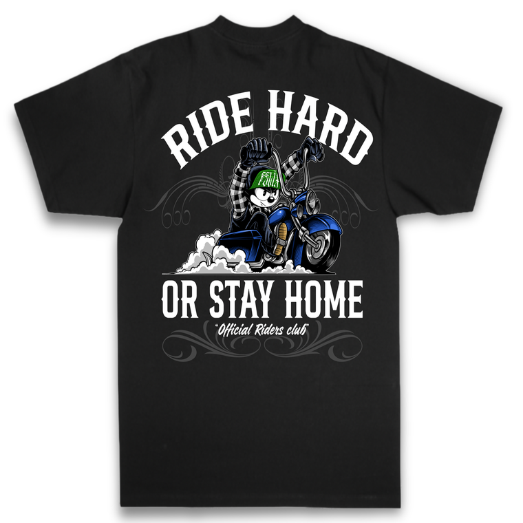 Felix the Cat Ride Hard T-Shirt back view