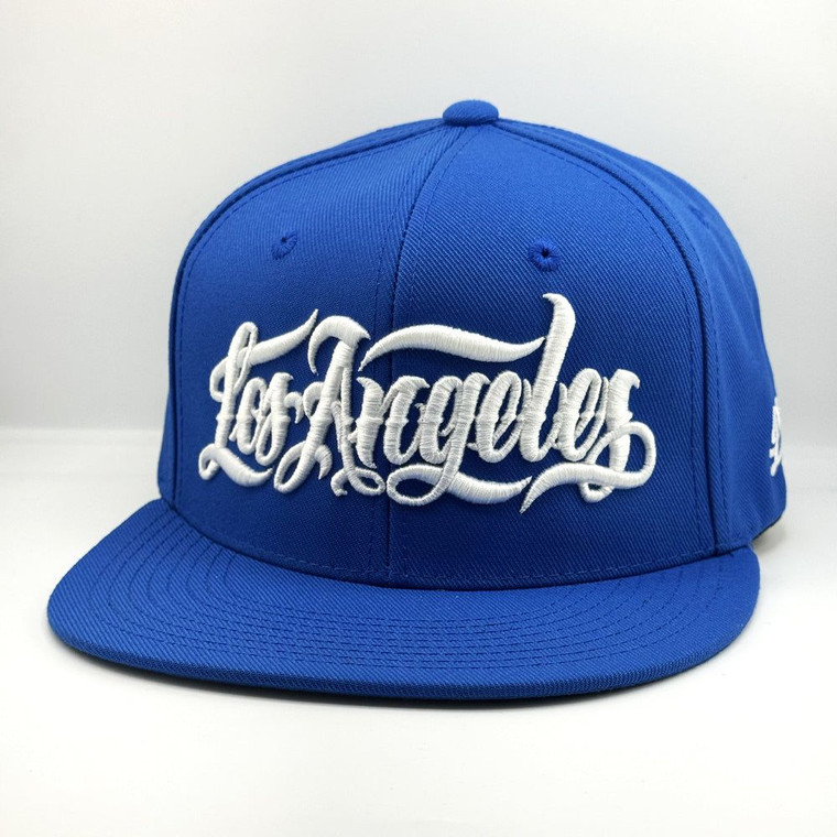 Dyse One Los Angeles Snapback Hat royal