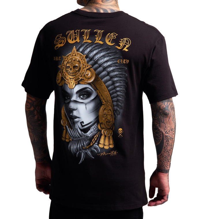 Sullen Atotoztli Standard T-Shirt back view