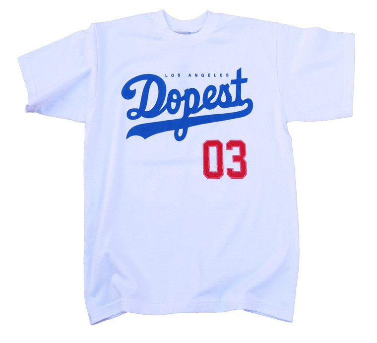 Streetwise Dopest T-Shirt in white