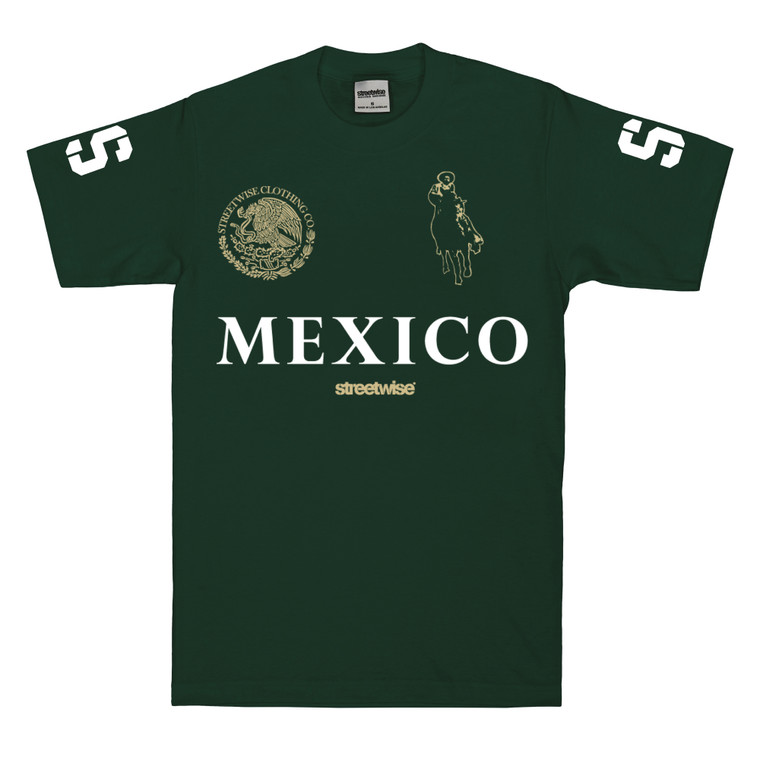 Streetwise Narco Polo T-Shirt Dark Green