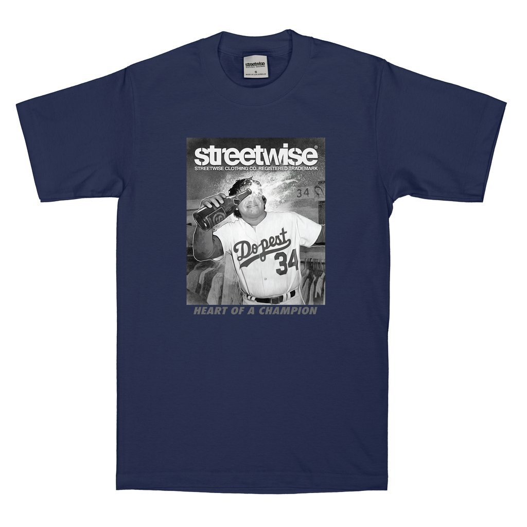 Streetwise, Shirts, Streetwise Dodger Fernando Valenzuela Dopest Tee