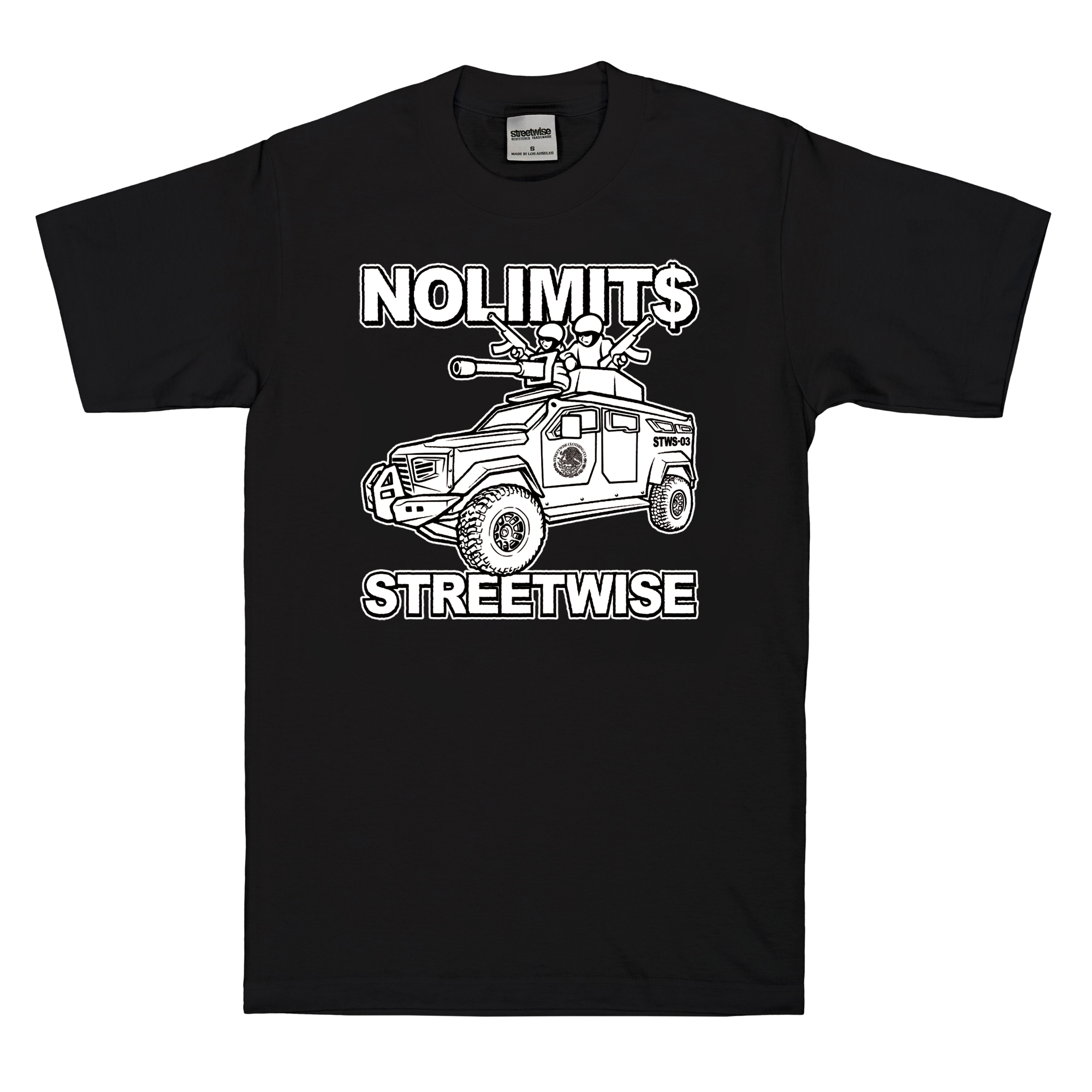 Streetwise No Limits Men's T-Shirt | West Coast Republic