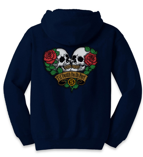 Streetwise Ride or Die Hoodie Navy