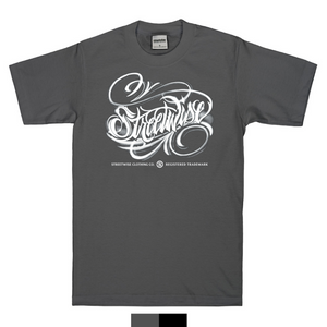 Streetwise Airbrush T-Shirt in charcoal