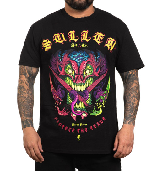 【BAON】[unisex] Pigment Lettering Printing Over S/S T The f*ckening BLEACHED T (surprise color) – Screen Printing