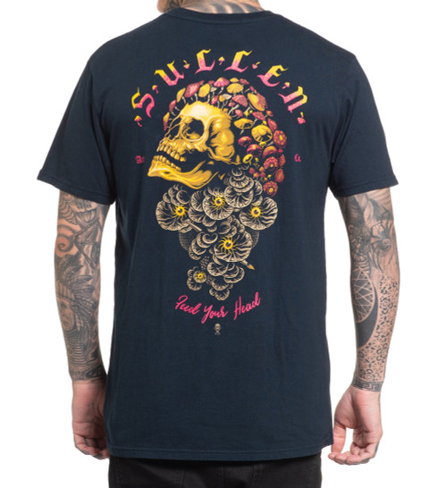 Sullen Feed Your Head Premium T-Shirt | Tattoo Artwork Apparel