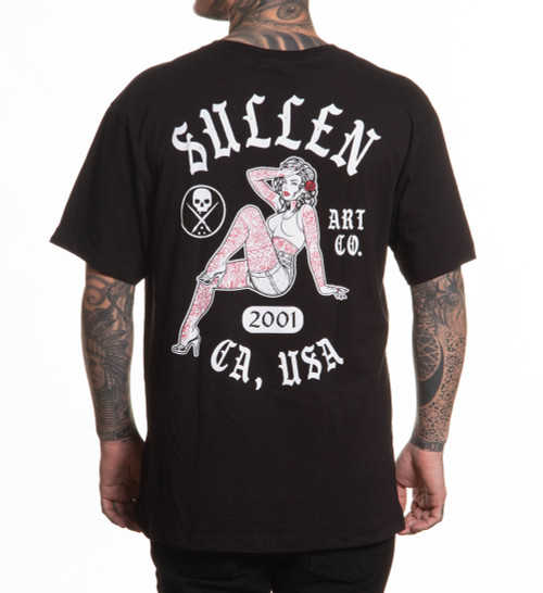 Sullen Clothing Cali Pin Up Standard T-Shirt | West Coast Republic