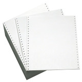 9 1/2" x 11" 20# Blank, No Vertical Perf, Continuous Computer Paper, 2700 sheets, 9842